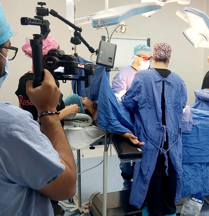 grabación de videos médicos en Valencia quirófanos y procedimientos clínicos